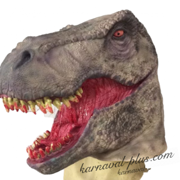 Карнавальная маска динозавра, латекс