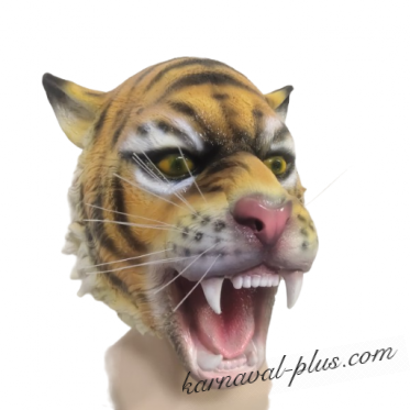 Карнавальная маска Тигр, латекс