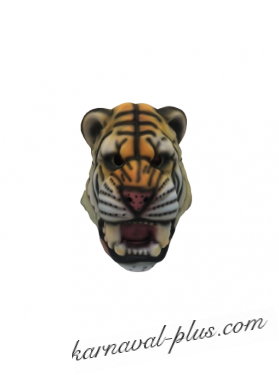 Карнавальная маска Тигр с клыками объемная