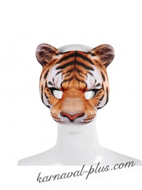 Карнавальная полумаска Тигр