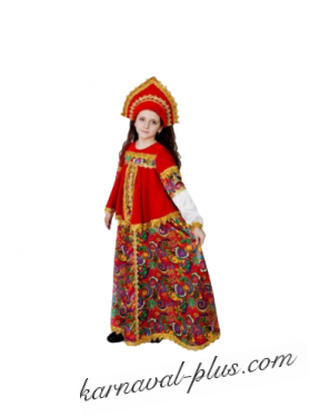Карнавальный костюм Боярушка, детский