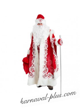Карнавальный костюм-Дед Мороз Боярский