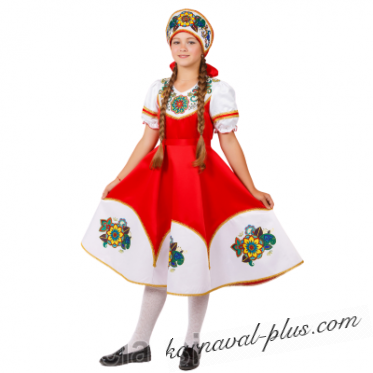 Карнавальный костюм женский-Калинка
