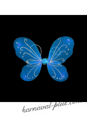 Крылья бабочки цвет голубой