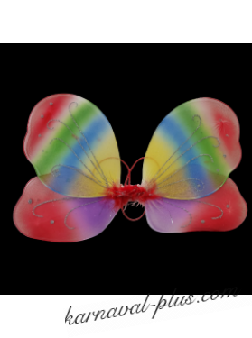 Крылья бабочки Радуга яркие
