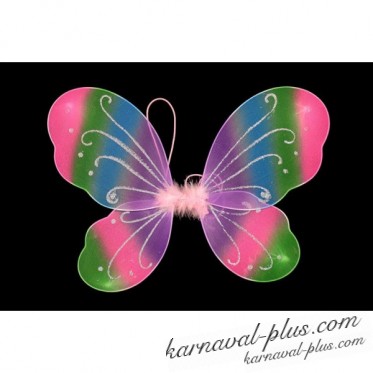 Крылья бабочки разноцветные