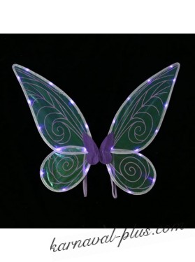 Крылья Эльфа с подсветкой, цвет фиолетовый