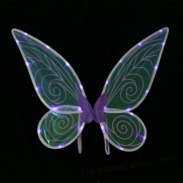 Крылья Эльфа с подсветкой, цвет фиолетовый