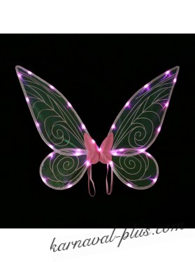 Крылья Эльфа с подсветкой, цвет розовый