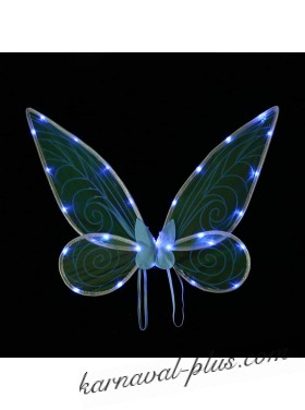 Крылья Эльфа с подсветкой, цвет синий