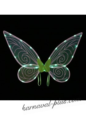Крылья Эльфа с подсветкой, цвет зеленый
