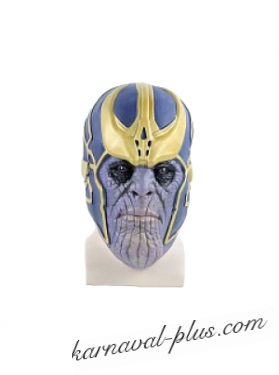 Латексная маска суперзлодея Таноса в шлеме