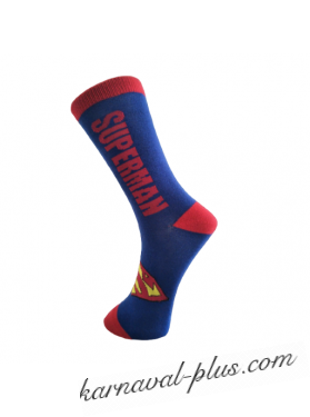 Носки супергеройские Супермен для взрослого