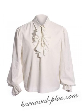 Рубаха Средневековая-Викторианская Эпоха, цвет белый