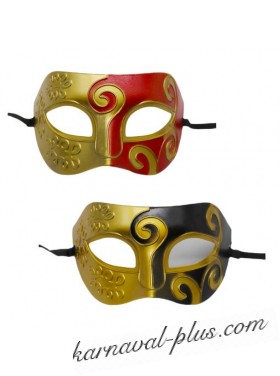 Венецианская маска Инь-Янь, Унисекс, цвета микс