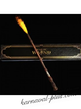 Волшебная палочка (Гарри Поттер) с огнем, персонажи в ассортименте