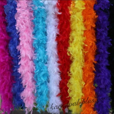 Карнавальный шарф Боа 60гр, цвета микс